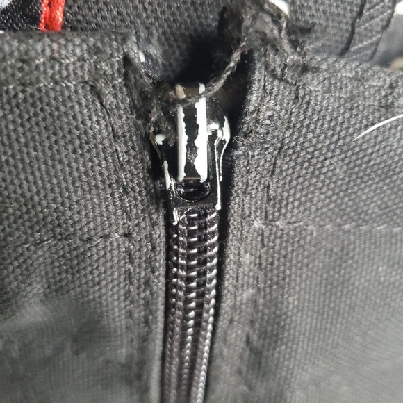 YUANBU ANUFER Sz 11 (43) Punk Style Knee High LaceUp Canvas Sneaker Boots Gothic - Picture 16 of 16